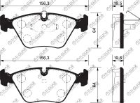 Тормозные колодки TG-0027/PN0027* Ti·GUAR