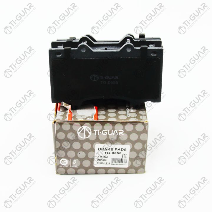 Тормозные колодки TG-0555/PN0555* Ti·GUAR Тормозные колодки TG-0555/PN0555* Ti·GUAR